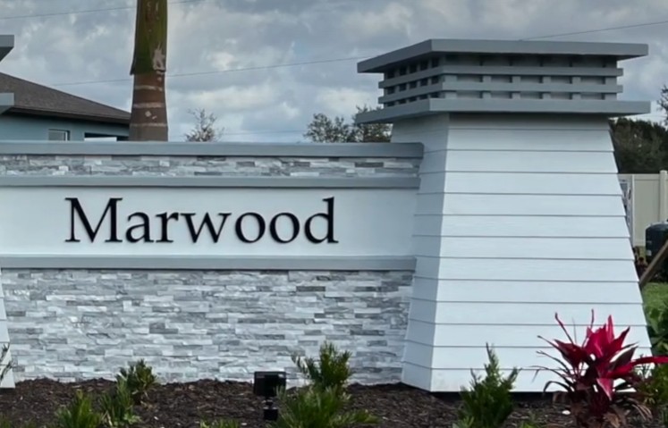 Marwood neighborhood entrance